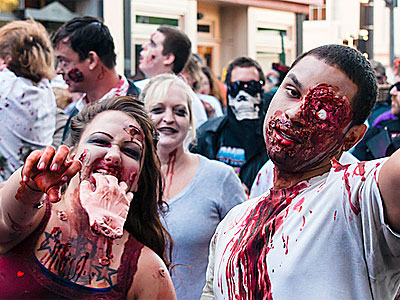 El fenomen dels ‘zombie walks’ als Estats Units