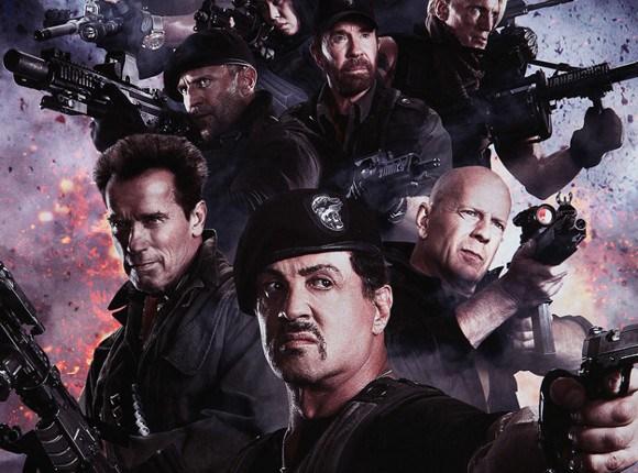 ‘The Expendables 3’. Bruce Willis, garrepa i gandul