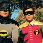 Adam West and Burt Ward in Batman.