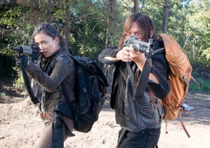 The Walking Dead 6x14 Daryl y Rosita