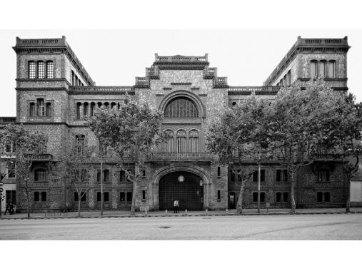 Fachada de la Escola Industrial de Barcelona
