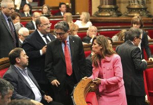 EL PARLAMENT CELEBRA UN PLENO MARCADO POR LA SUSPENSIÓN DE LA DECLARACIÓN DE SOBERANÍA-0INY1415.jpg-