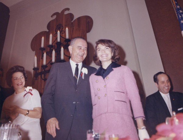 LBJ And Jackie In Ft. Worth