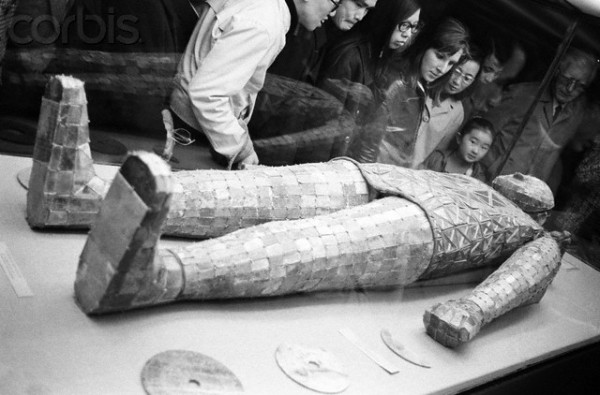 Chinese Mummy in Jade Suit